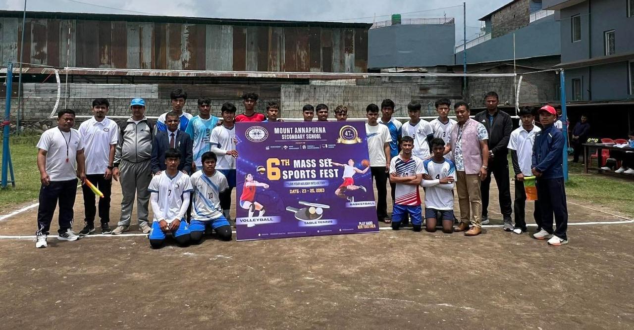 छैटौ माउन्ट अन्नपूर्ण एसर्ईई स्पोट्स फेष्ट शुरु