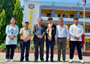 ह्यान्डबल खेलाडि प्रज्वल पौडेललाई बिद्यायद्धारा सम्मान