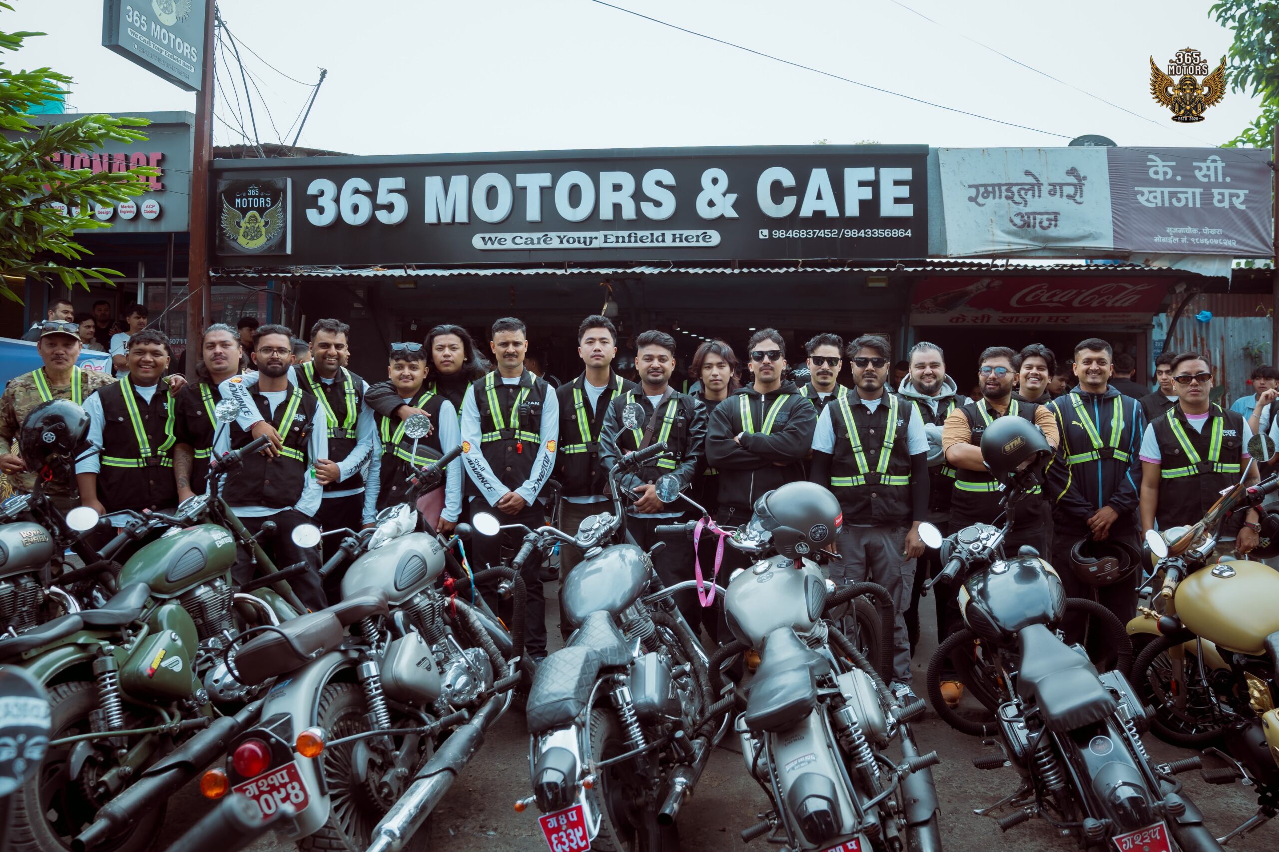३६५ वर्कशपको आयोजनामा बन्दीपुरमा २०० भन्दा बढी बुलेट बाइक सहभागी, च्यारिटी राइड सम्पन्न